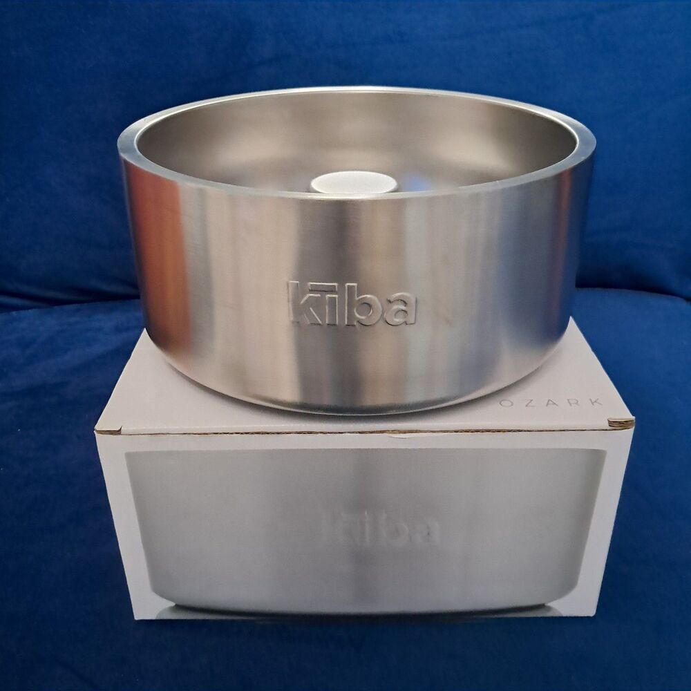 Kiba Pet Supply Ozark Slow Eating Dog Food Bowl